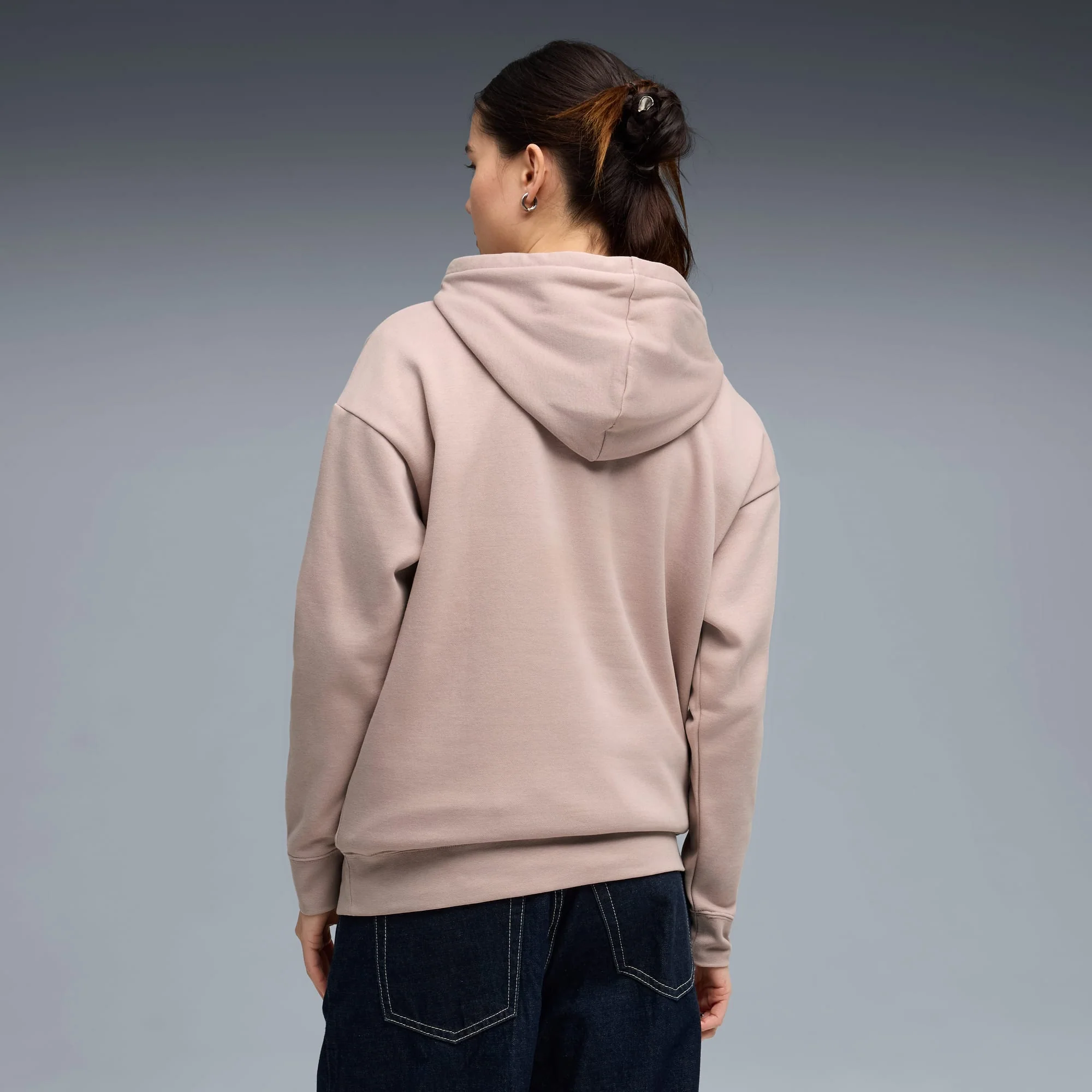 Puma Women's Essentials Fleece Latte Hoodie - Image 4