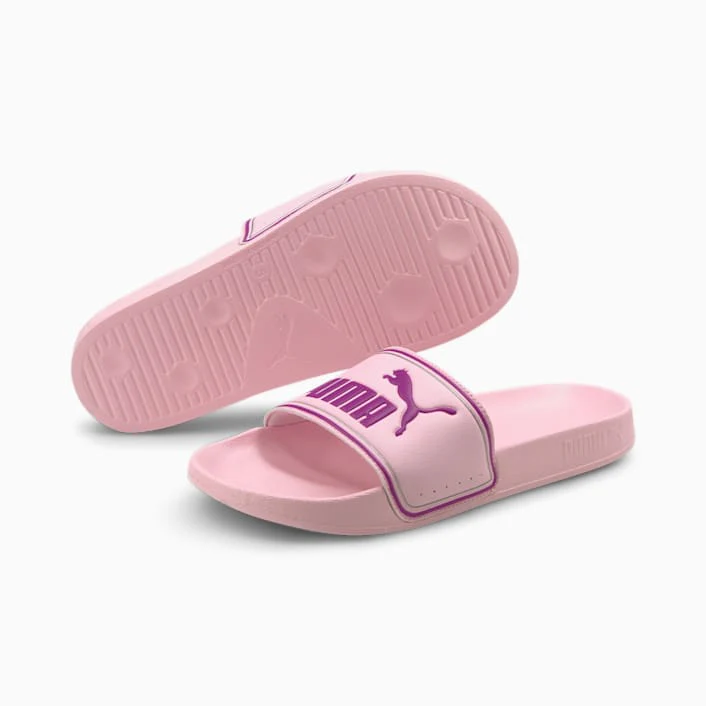 PUMA WOMEN'S LEADCAT PINK SLIDES - Image 3