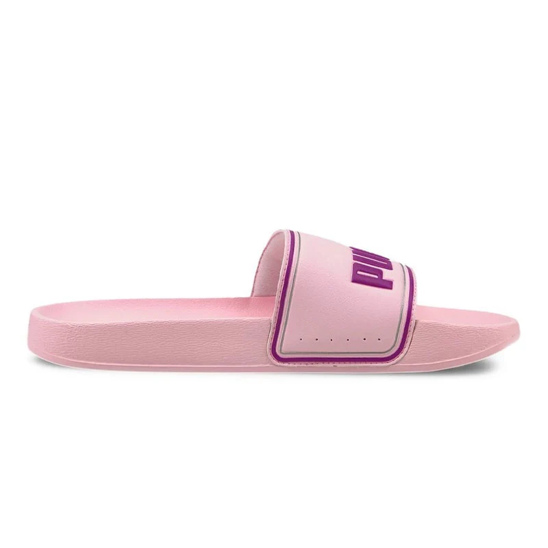 PUMA WOMEN'S LEADCAT PINK SLIDES - Image 4