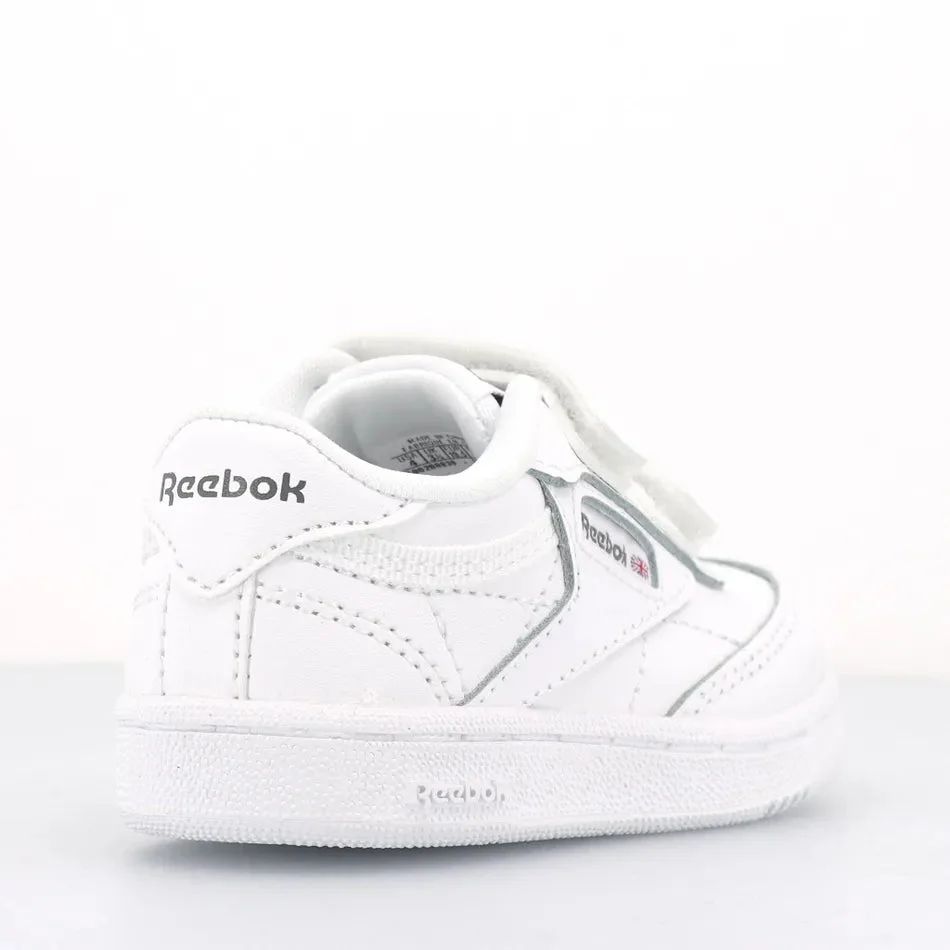 Reebok Kids Club 2.0 White Shoes - Image 2