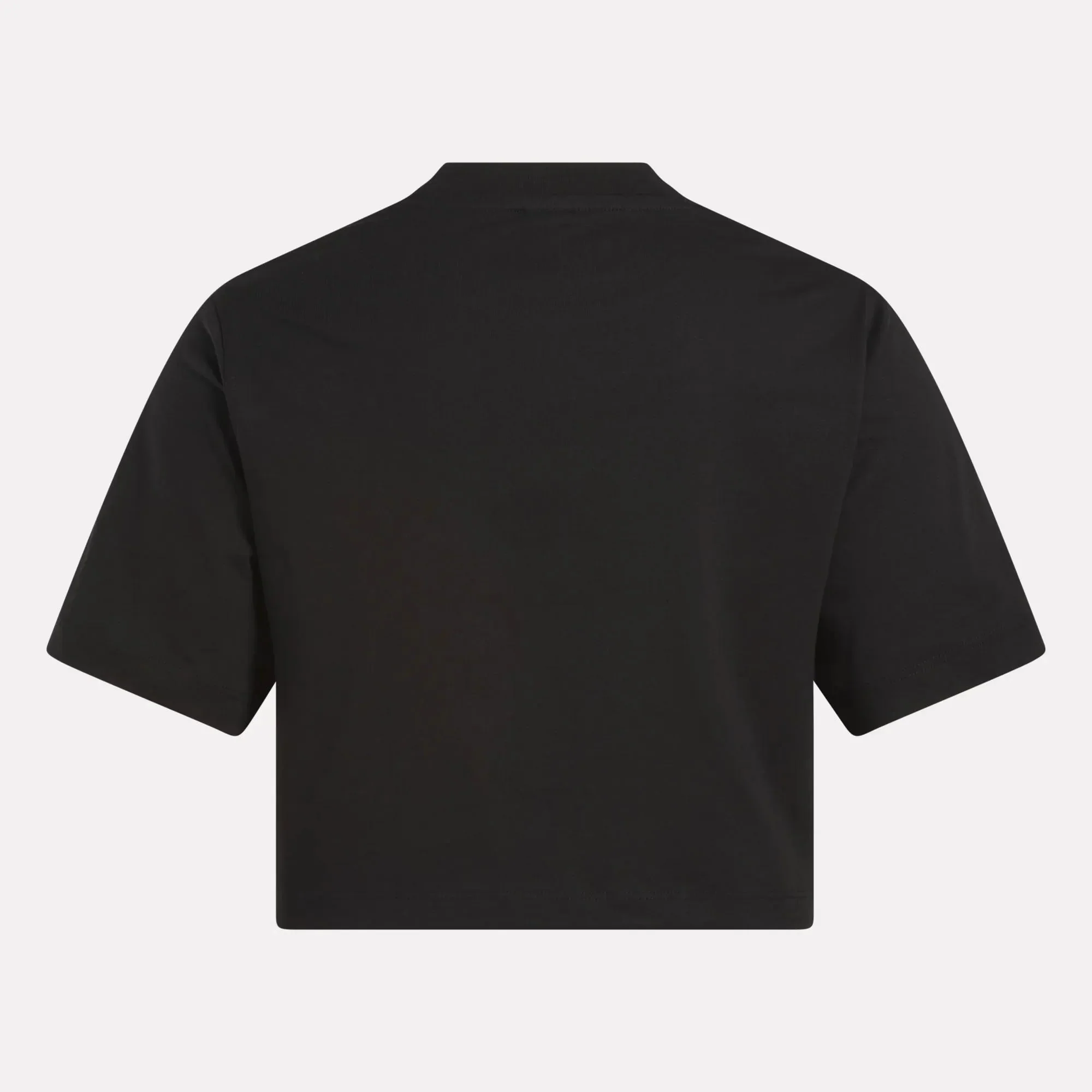 Reebok Women's Clara Black Crop Tee - Image 5