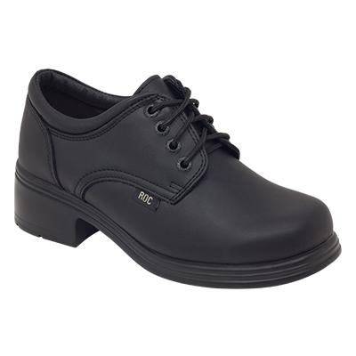 Roc Women's Boots Senior Dakota Heel Triple Black School Shoe - Image 3
