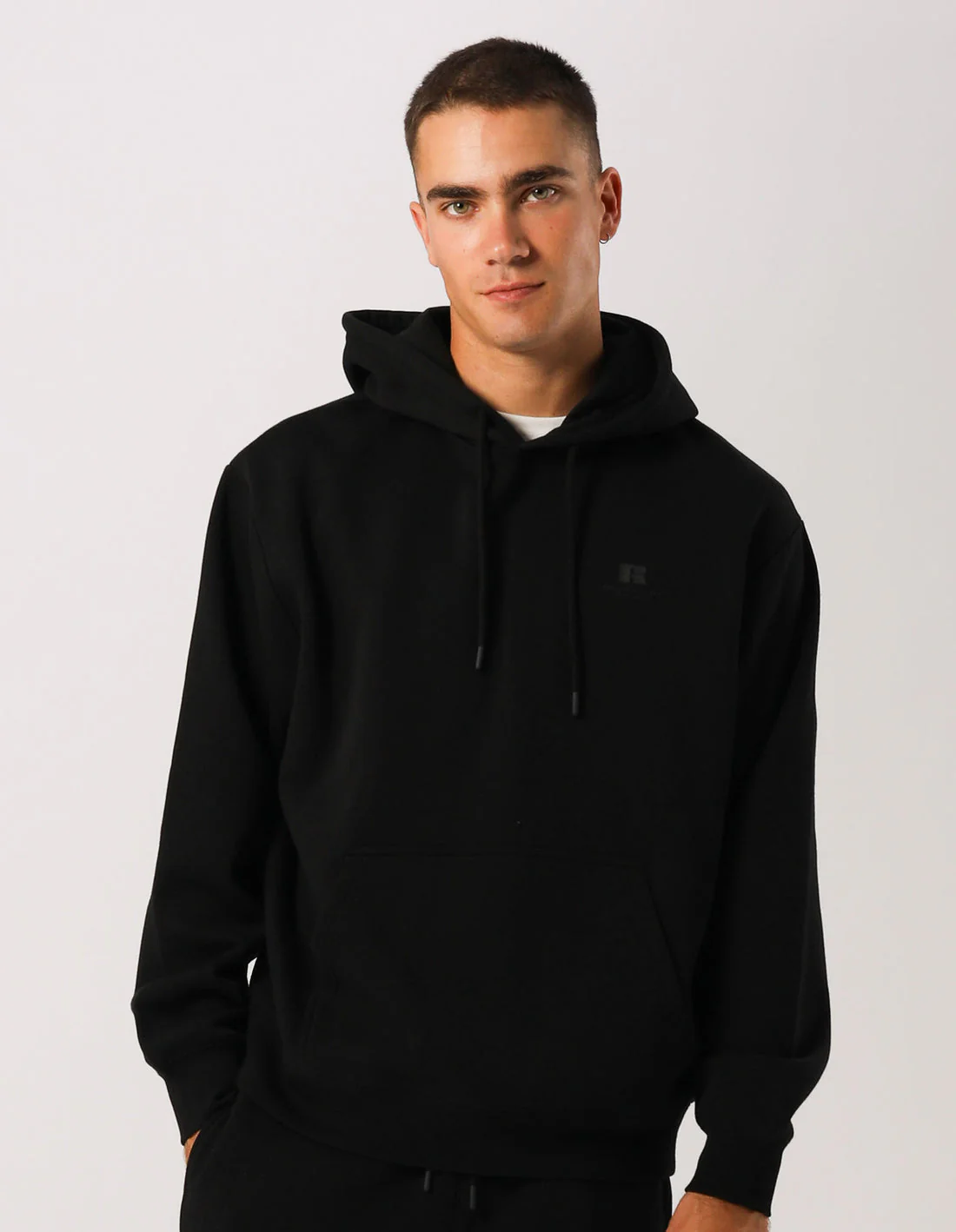 Russell Men's Brooklyn Black Hoodies - Image 2